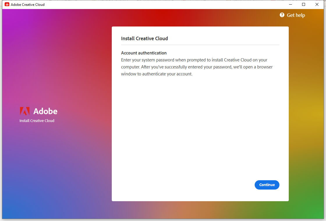 Download Creative Cloud